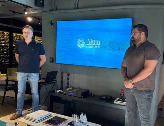 GRS apresenta empreendimento Akua Experience Serrambi em encontro promovido pela Haut Imóveis, em Goiânia