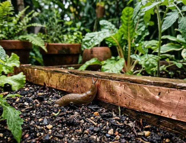 Fita de cobre: o segredo natural para afastar lesmas do jardim