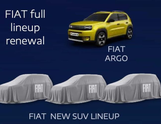 Fiat anuncia a chegada do Grande Panda europeu ao Brasil sob a nova identidade de Argo