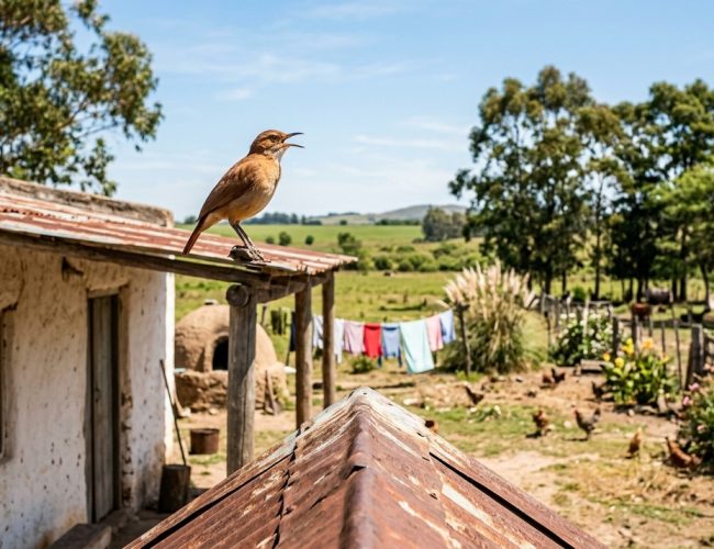 Os significados do canto do joão-de-barro em seu espaço verde