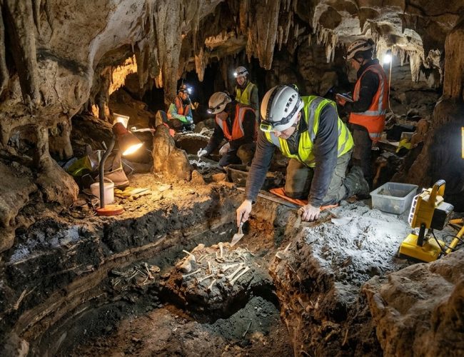 Investigadores encontram pistas de um passado remoto em caverna de ilha, datadas de 1 milhão de anos atrás