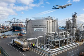 Sagunto se destaca como referência em biocombustíveis após investimento de 20 milhões de euros, transformando óleo de cozinha em combustível para aeronaves