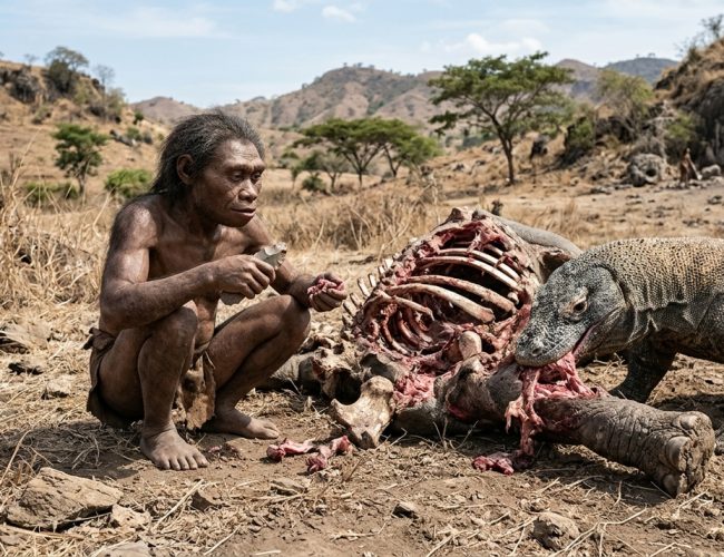 Mistério dos “hobbits” da ilha de Flores: de caçadores a consumidores de carcaças de dragões?