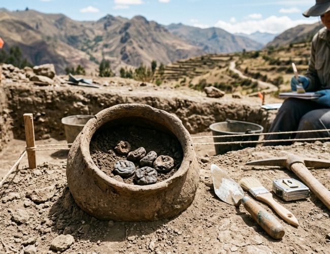 Antigo depósito inca revela segredos de batatas liofilizadas com 500 anos de preservação e surpreende com novas informações sobre a alimentação da civilização