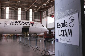 Latam Brasil lança programa de bolsas para capacitar novos mecânicos de aeronaves