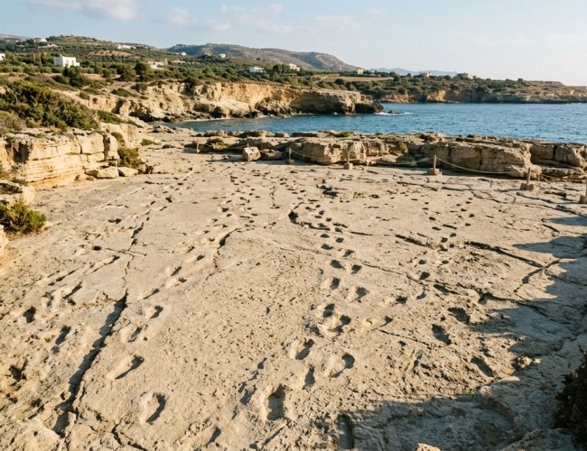 Descobertas as mais antigas marcas de passos humanos, guardadas em sedimentos milenares de uma praia