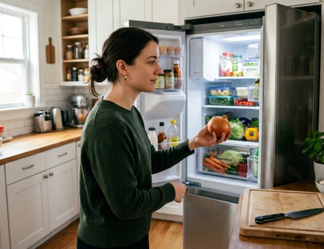 Refrigeração da cebola por meia hora antes do corte: a dica infalível para otimizar seu uso