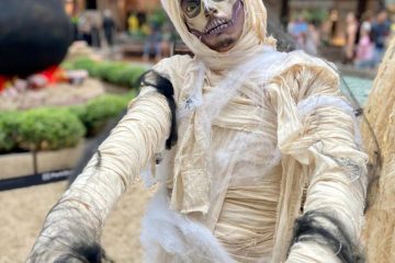 Halloween no Casapark promete diversão com guloseimas, fantasias e um trem fantasma para a criançada