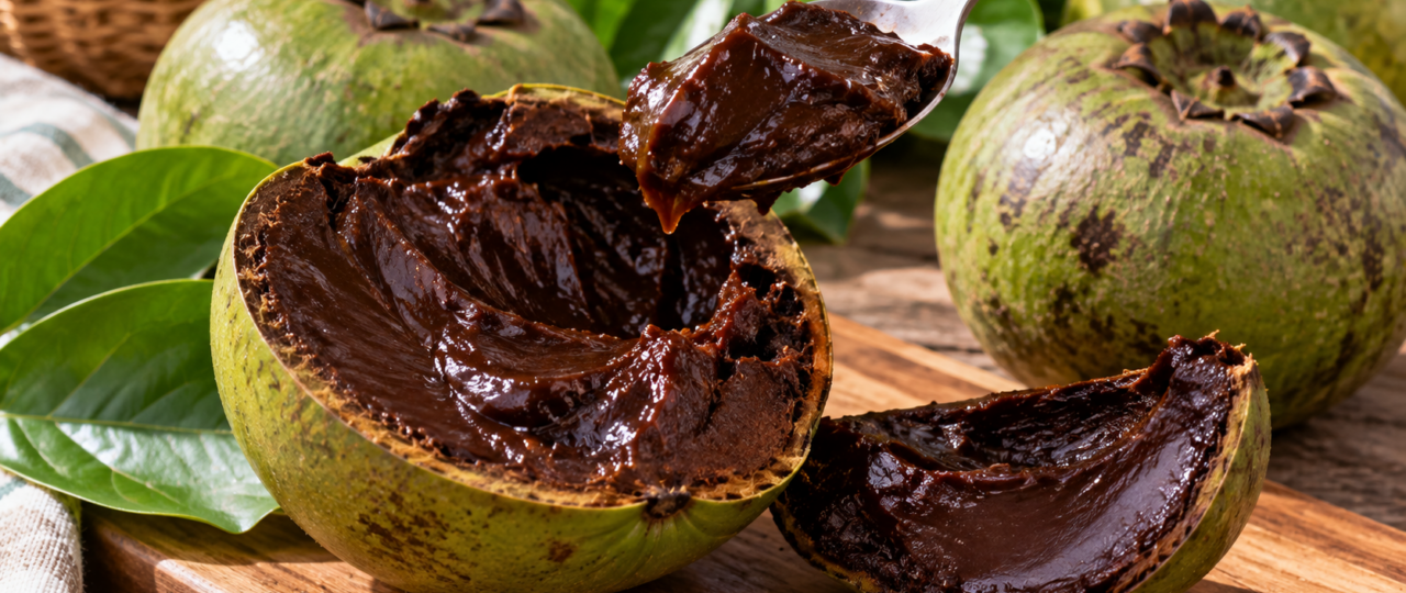 A fruta que se transforma em um doce cremoso com sabor de chocolate ao amadurecer