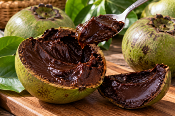 A fruta que se transforma em um doce cremoso com sabor de chocolate ao amadurecer