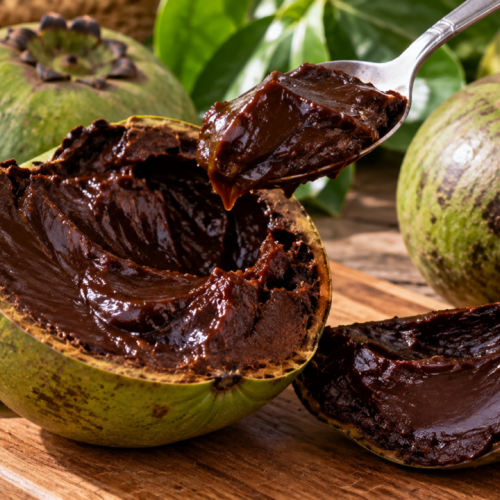 A fruta que se transforma em um doce cremoso com sabor de chocolate ao amadurecer