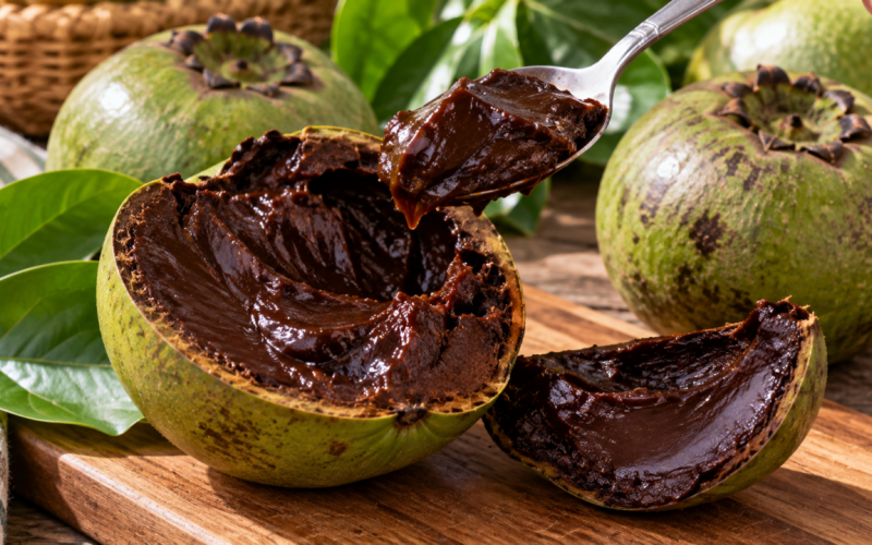 A fruta que se transforma em um doce cremoso com sabor de chocolate ao amadurecer